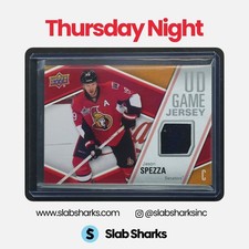 2011 UPPER DECK #GJ-JS JASON SPEZZA GAME JERSEYS