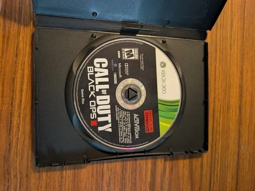 Call Of Duty Black Ops Xbox 360 Disc Only In Vintage Gamestop. Tested Works.