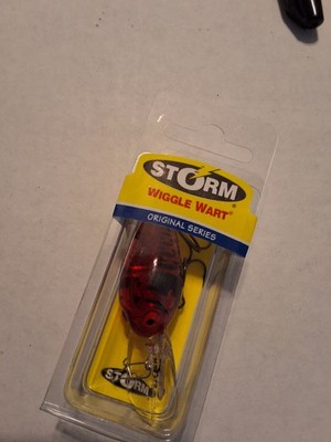 STORM WIGGLE WART ORIGINAL SERIES NOS V168 PHANTOM RED CRAW TUFF 2012 FISHING