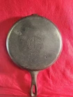Griswold No 800 Cast Iron Skillet Lid Small Logo Fits #8 Good Condition