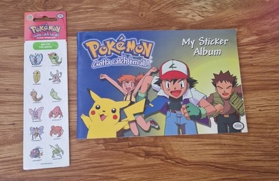 Sandylion Sticker Album - Original    + 1 Bogen   Pokemon (Vintage)