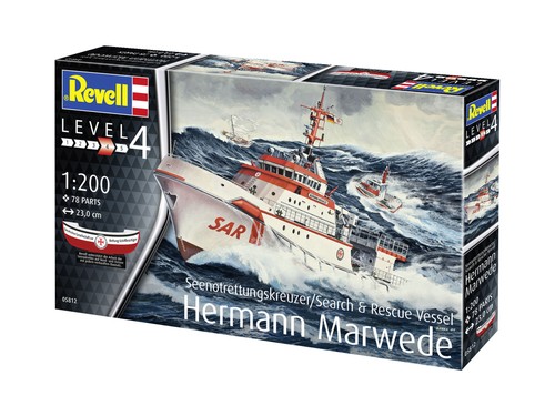 Revell 05812 crucero de emergencia marítima "Hermann Marwed | Zustand: Neu