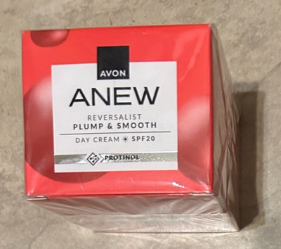 Avon Anew Reversalist Plump & Smooth Day Cream Protinol SPF 20 50 ml NEW SEALED