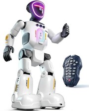 Robot Toy for Kids Remote Control Voice Recording Talking LED Face STEM