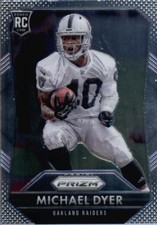 2015 Panini Prizm #271 Michael Dyer RC - FB
