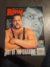WWE Raw Magazine January 2003 - Big Show / Andre The Giant Poster WWF