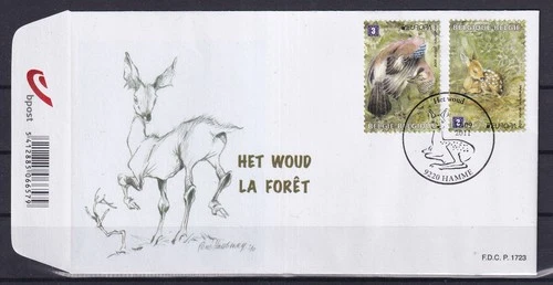[LM78696] Belgium N°4180/4181FDC Nature Fauna First Day Cover COB € 24,00 SUPERB