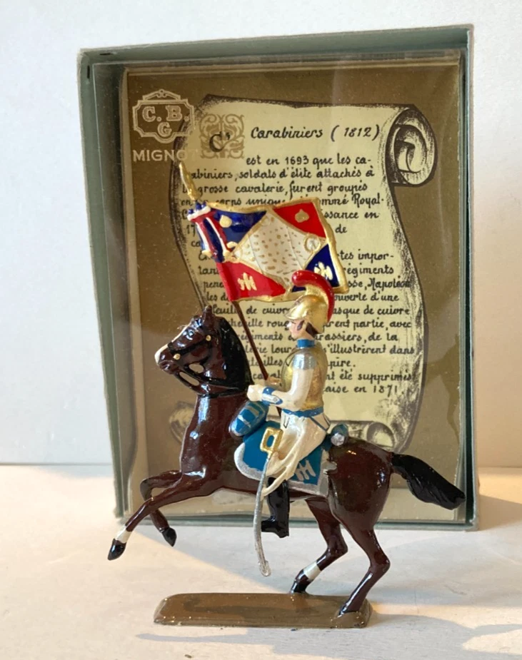 Soldats de plomb CBG MIGNOT - Premier empire - Cavalier 5 - Clairon