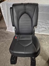 2021-2023 Toyota Highlander Rear 2nd Row Driver Left Seat Black Vinyl Leather