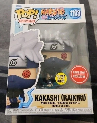 Funko POP! Naruto: Shippuden Kakashi (Raikiri) #1103 GLOW [Gamestop Exclusive]