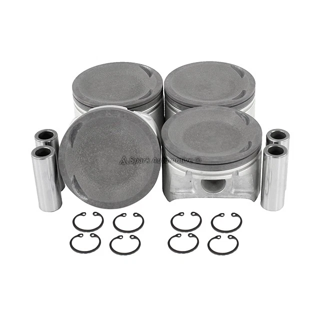 Pistons w/ Rings fit Fits 2000-2006 Nissan Sentra 1.8L L4 DOHC 16V - Image 3 of 3