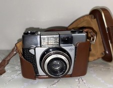 Agfa Silette Vintage 35MM Camera and Leather Case Agfa Agnar 1.2-1.4 Lens