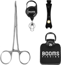 FF2 Fly Fishing Accessories and Tools Kit: Forceps, Nipper, Line Straightener, Z