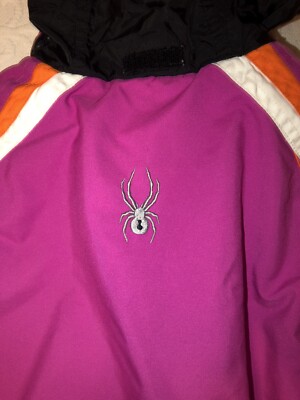 Spyder Jacket Kids Girls 14 Pink Xscap Snow Ski Snowboard Youth | eBay