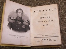 ALMANACH de GOTHA -1841 JUSTUS PERTHES -