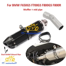 Motorcycle Exhaust System Muffler Connection Pipe for BMW F800GS F700GS F650GS