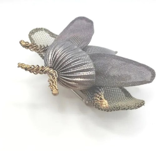 Sarah Cavender Flying Beetle Pin. Pre-owned Hand made. Uniquely designed. @ RK - Picture 7 of 9