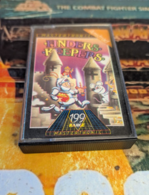 Finders Keepers (Mastertronic 1987) Amstrad CPC (Tape, Box, Manual) 8-bit works