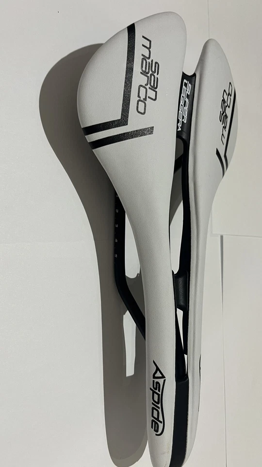 Selle San Marco Aspide Narrow Carbon Saddle - 141mm Wide - USA SHIP - NEW - L@@K - Image 2 of 4