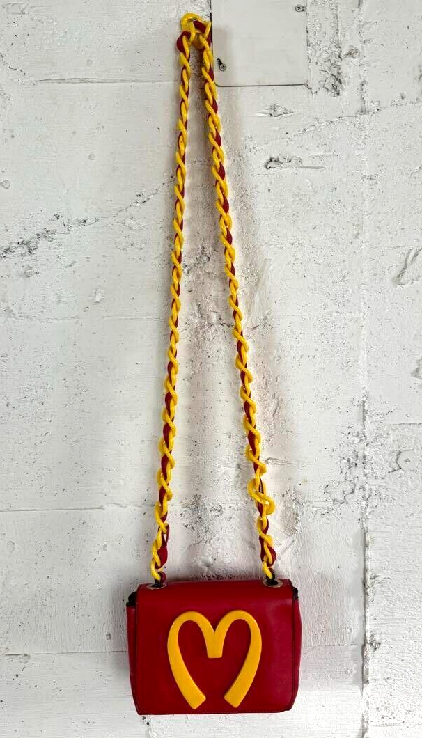 MOSCHINO McDonald's AW Collection 2014 Plastic Chain Crossbody