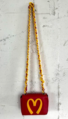 MOSCHINO McDonald's AW Collection 2014 Plastic Chain Crossbody
