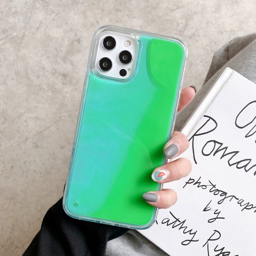For iPhone 16 15 14 13 12 11 Pro Max Luminous Quicksand Soft Silicone Case Cover - Zdjęcie 10 z 19
