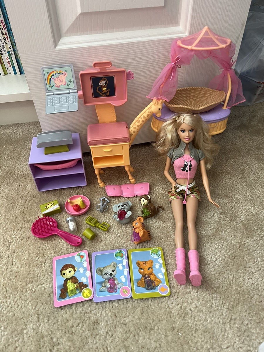 Barbie I Can Be Zoo Doctor 2008 *COMPLETE SET