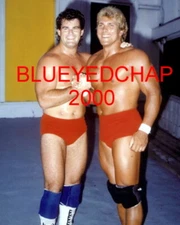 BRIAN ADIAS & LANCE VON ERICH WRESTLER 8 X 10 WRESTLING PHOTO WCCW