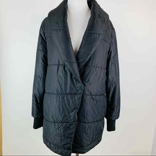 Prologue Black Puffer Quilted Jacket Size Medium