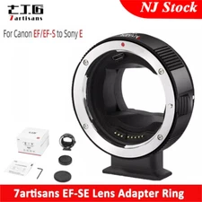US 7artisans Auto Focus EF-SE Lens Adapter Ring F Canon EF Lens to Sony E Camera