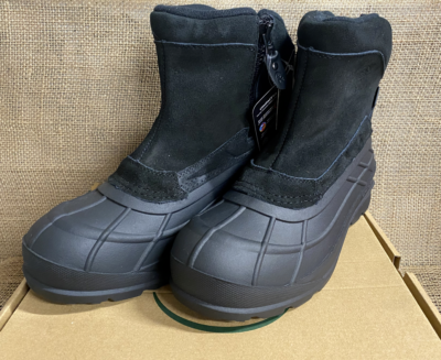 NIB Kamik WK0746 Men's Champlain Black Winter Boots