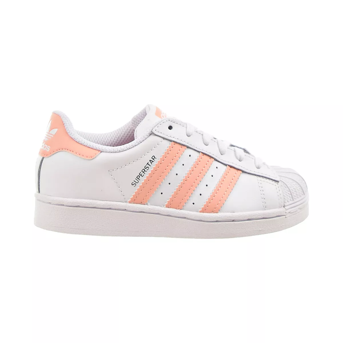 Adidas Superstar C Little Kids Shoes Footwear White Haze Coral Pink GZ2885