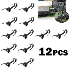 12PCS Model Couplers HO scale 1:87 Model Train Knuckle Spring Coupler Coupling