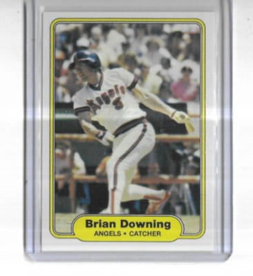 1982 Fleer #457 Brian Downing California Angels