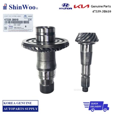 GENUINE Hyundai Kia Shaft Set-Hypoid Gear OEM 47339-3B610 | eBay