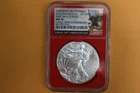 2016-W Burnished Silver American Eagle NGC MS70 First Day Issue
