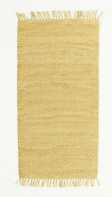 Teppich Natur Jute Boho  3 größen Fester Handgewebt Modern Bio Fair rugs