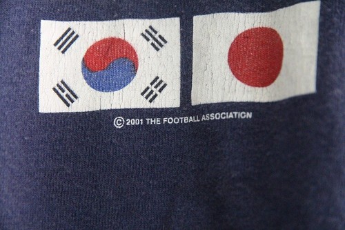 Vintage England Football Far East Tour 2002 T shirt dark blue cotton size XXL - Picture 5 of 10