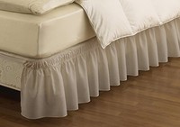 Easyfit Wrap Around Solid Ruffled Bed Skirt, Queen/king, Camel, New, Free Shippi on sale Easyfit Wrap Around Solid Ruffled Bed Skirt, Queen/king, Camel, New, Free Shippi on sale