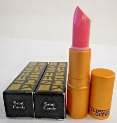 LOT OF 2 LIPSTICK QUEEN LIPSTICK SAINT CANDY 0.12oz EACH FULL SIZE NEW IN BOX