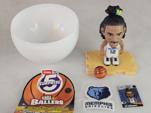 Zuru 5 Surprise NBA Ballers: Memphis Grizzlies - Ja Morant Figure + More - Picture 1 of 7