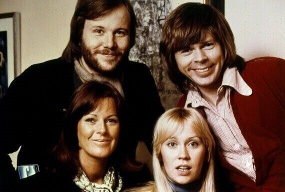 Benny, Bjorn, Agnetha & Anni-Frid 6"x4" Photo- ABBA *131-100% to Cancer Charity | eBay UK