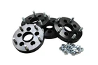 Black Raptor 30mm Discovery 2 to Defender (83 to 14) Wheel Spacer Adaptors