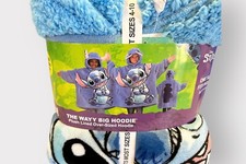 LILO  Stitch Child One Size Robe Coverup Fleece Hooded