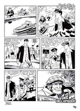 FRANCO SAUDELLI - Original Dylan Dog Table No. 295 