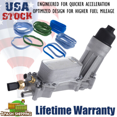 #ad #ad All parts Aluminum housing Oil filter assembly For Jeep Dodge Chrysler 2011 2020 $91.99