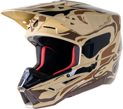 Alpinestars S-M5 Mineral Helmets Brown 2XL