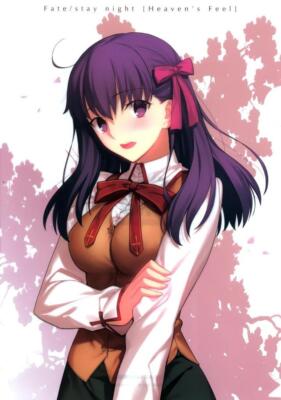 Fate/stay night Heaven s Feel Matou Sakura Official Japan BIG Poster  + TNo.