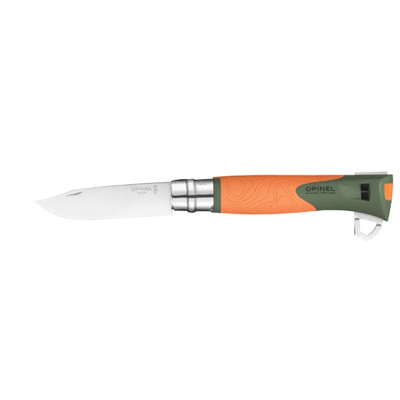 Opinel N°12 Explore Folding 10cm Pocket Knife 12C27 Stainless Steel Blade