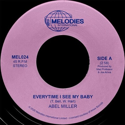 Miller,Abel / Mad Pr - Everytime I See My Baby [New 7'' Vinyl] UK - Import